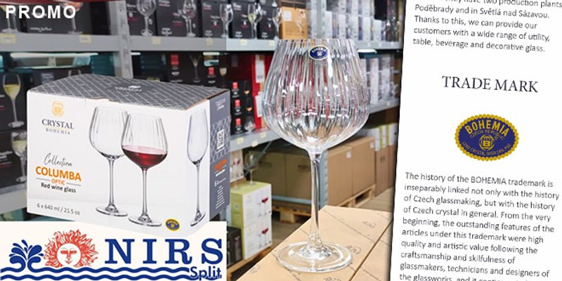 VRHUNSKA KVALITETA U NIRSU Čaše idealne za posluživanje koktela mogu biti vaše