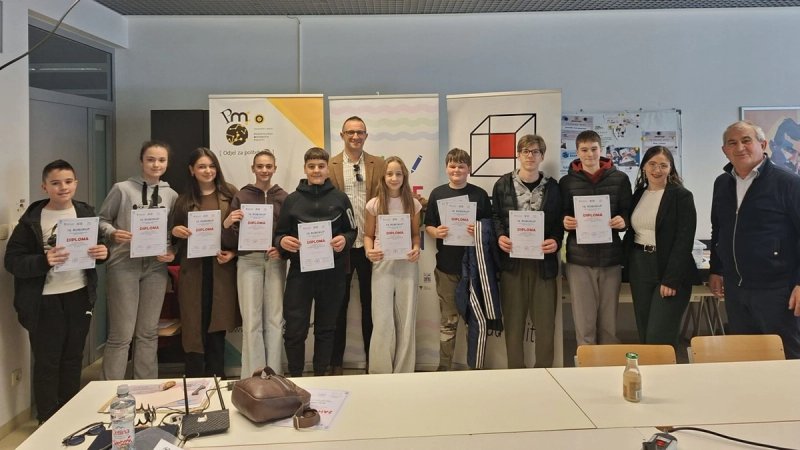 FOTOGALERIJA: U Splitu održana županijska razina natjecanja Robokup 2026.