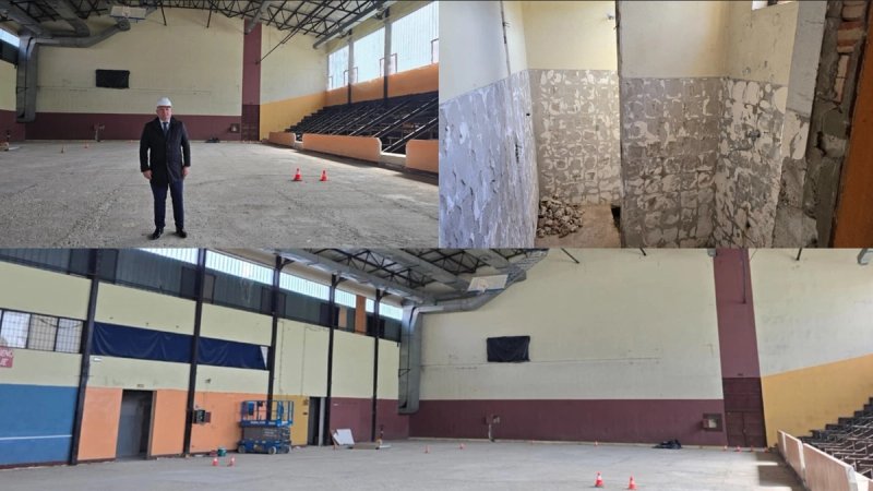 VAŽNI PROJEKTI U CETINSKOJ KRAJINI Dožupan Šošić obišao gradilišta školske dvorane i pretovarne stanice