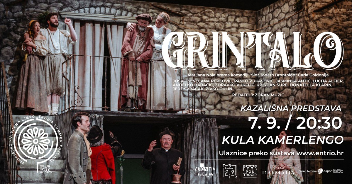 Komedija 'Grintalo' stiže u Trogir