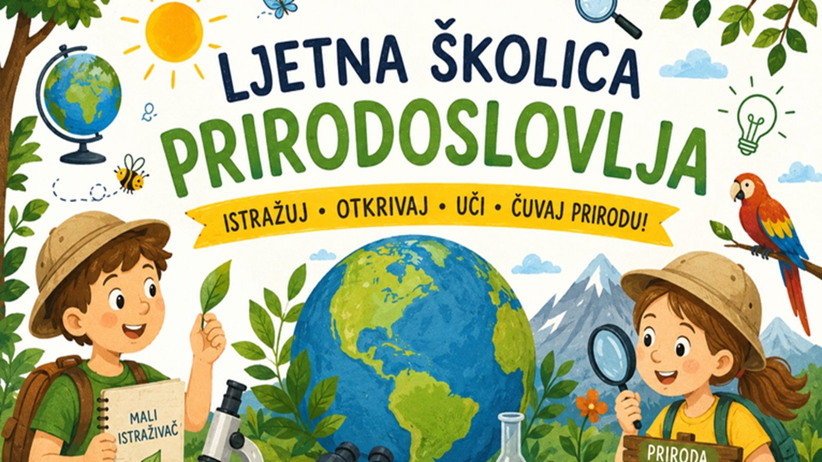PRIRODOSLOVNI MUZEJ SPLIT Ljetna školica i ove godine