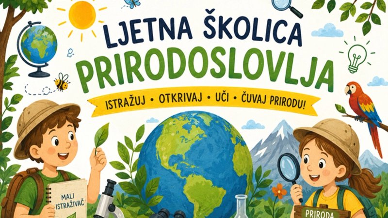 PRIRODOSLOVNI MUZEJ SPLIT Ljetna školica i ove godine