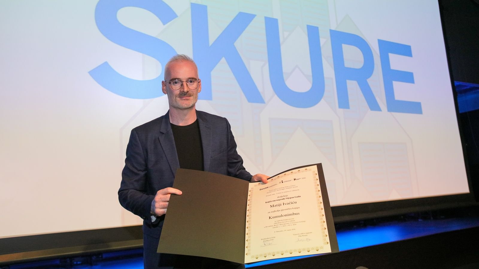 ŠKURE Matija Ivačić dobitnik pjesničke nagrade 'Stjepan Gulin'