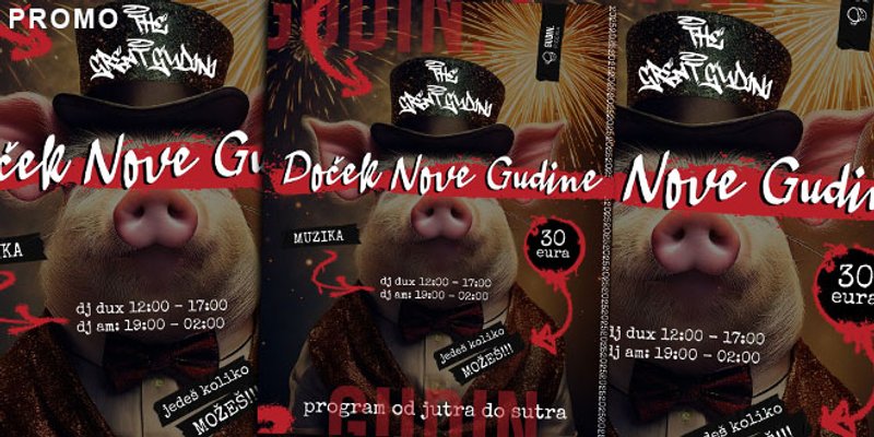 DOČEK NOVE GODINE: Za 30 eura jedi koliko možeš!