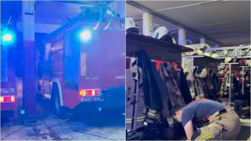 VIDEO Kako izgleda minuta prije izlaska vatrogasaca na požar na Bilicama