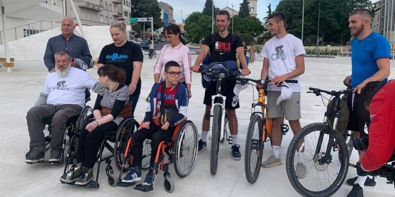 Humanitarna biciklistička tura stigla u Šibenik