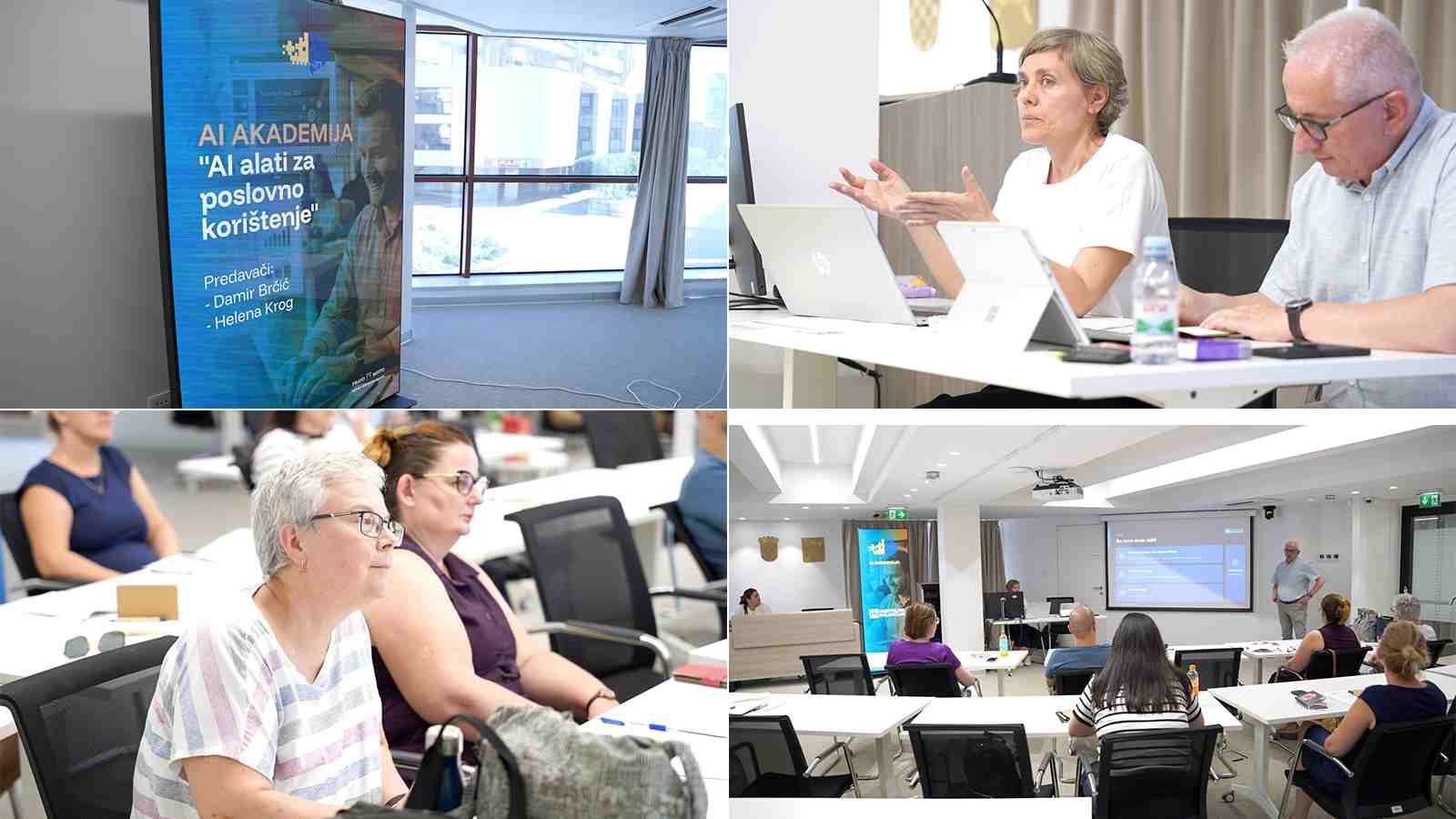 FOTOGALERIJA Polaznici oduševljeni prvom AI akademijom Digitalne Dalmacije, već se traži nastavak