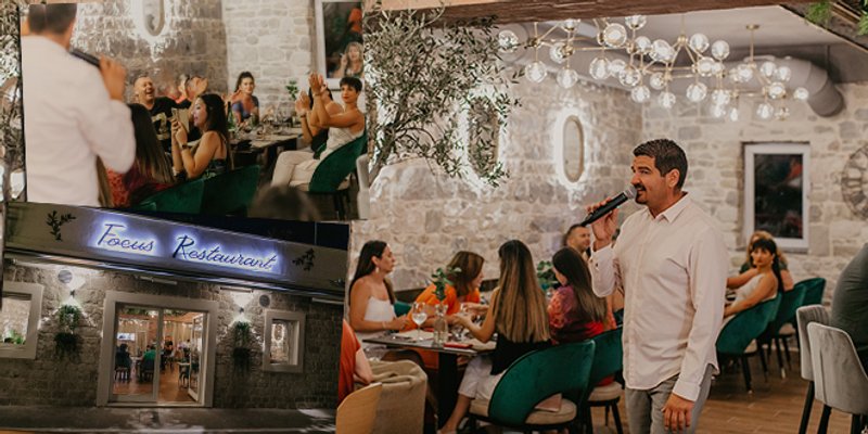 FOCUS RESTORAN I BAR Mjesto gastronomskog užitka u mediteranskom duhu