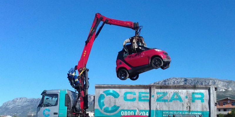 U travnju uništeno 58 olupina sa splitskih ulica