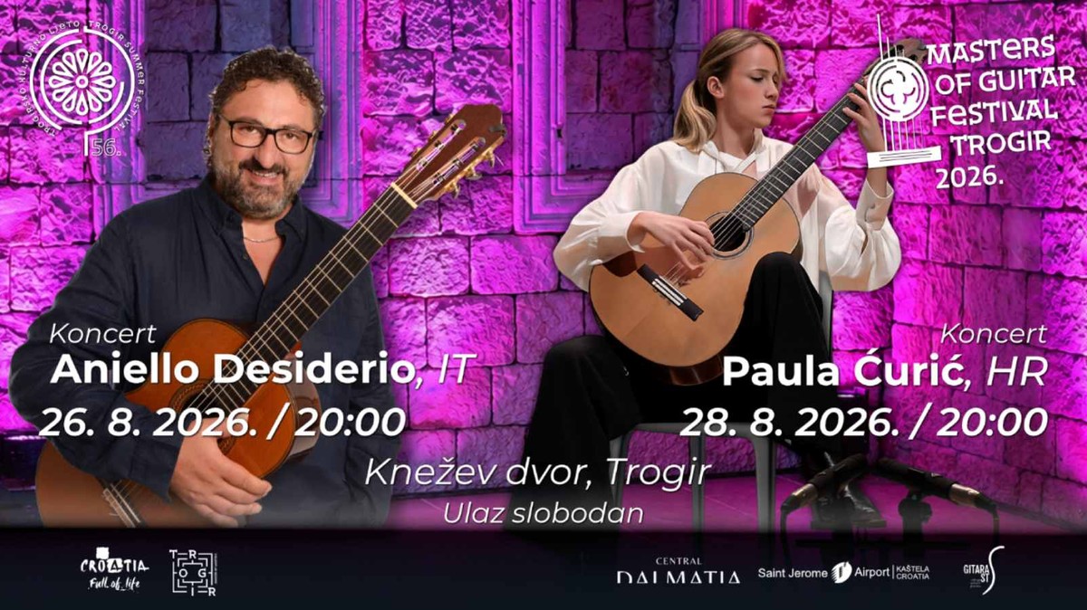 Trogirsko kulturno ljeto u kolovozu donosi vrhunac sezone: Od velikih koncerata i ribarskih fešta do vrhunskih umjetničkih festivala