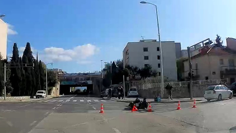 PROMETNA U SPLITU Oboren motociklist