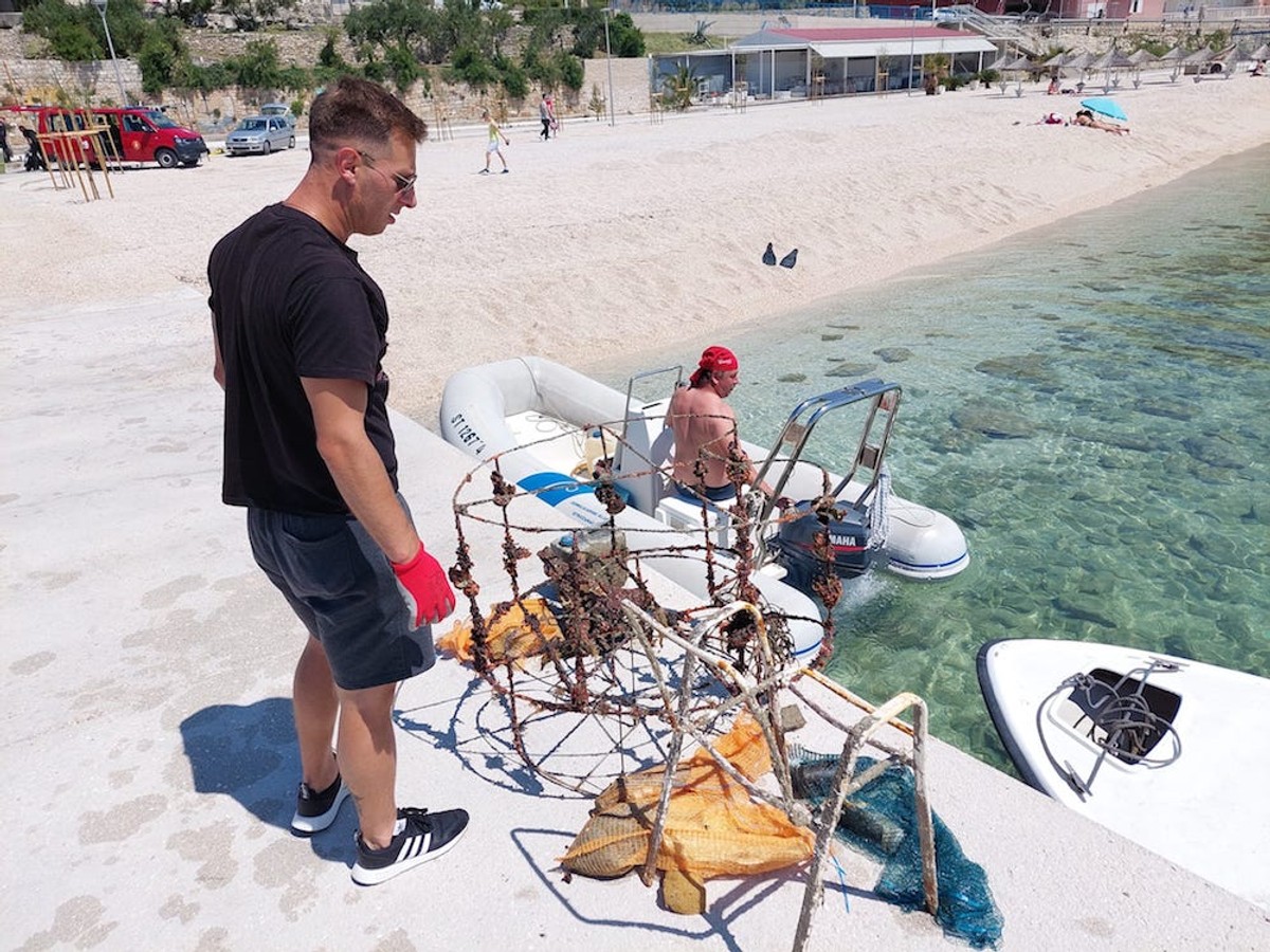 Akcija čišćenja u Podstrani