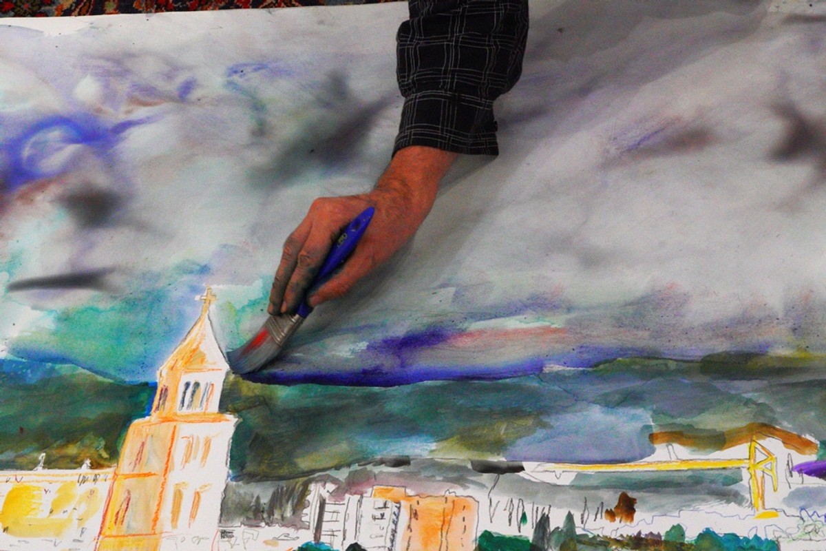 STUDIO 21 Pogledajte 'Splitski akvarel – od happeninga do izložbe' Petra Grimanija