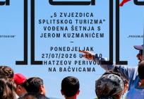 Split kroz prizmu prekomjernog turizma: Jere Kuzmanić vodi besplatnu autorsku šetnju gradom