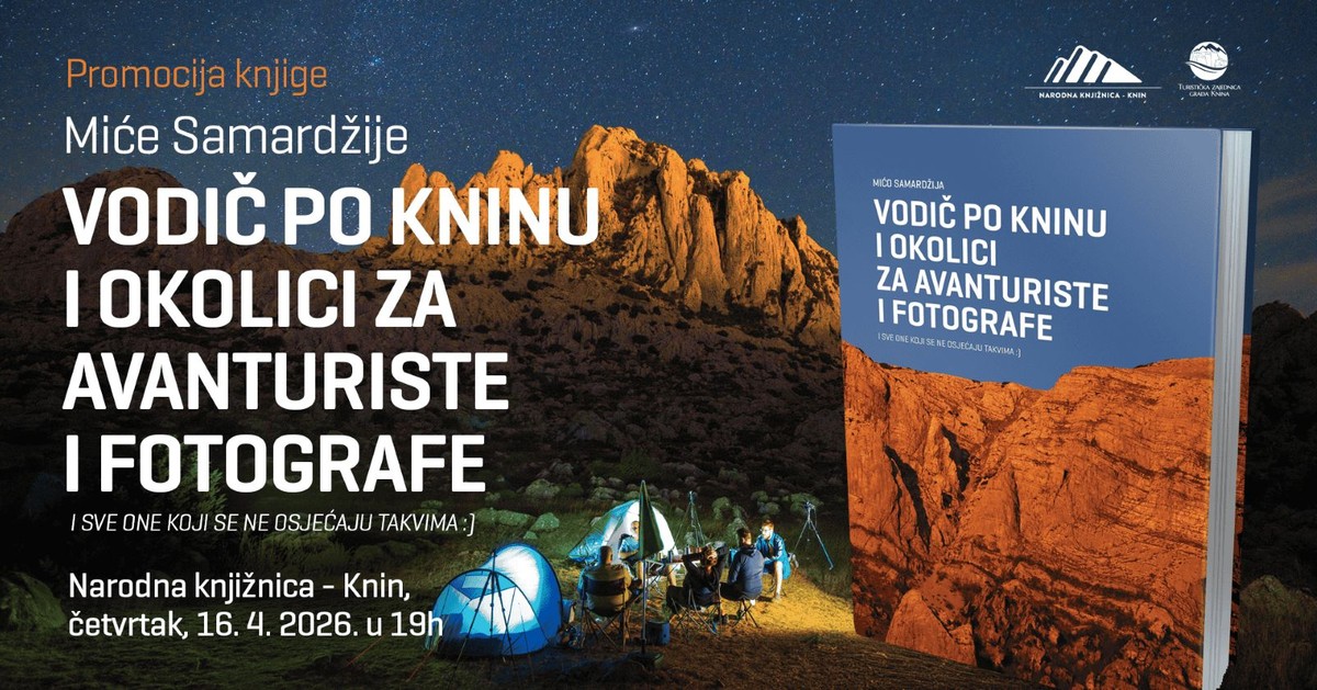 Predstavlja se pustolovni foto-vodič za Knin i okolicu