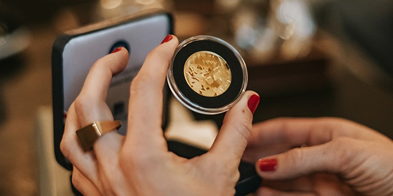 Zlatnik 'Dalmatinski pas' 1 unca