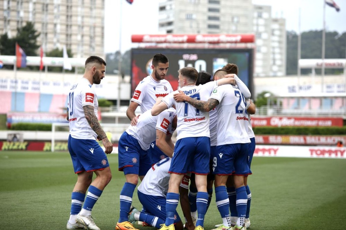Hajduk - Osijek / foto: Ivica Čavka
