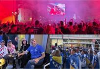 FOTO/VIDEO Pogledajte kako su Hrvati i Bošnjaci zajedno navijali za Barbarezovu momčad