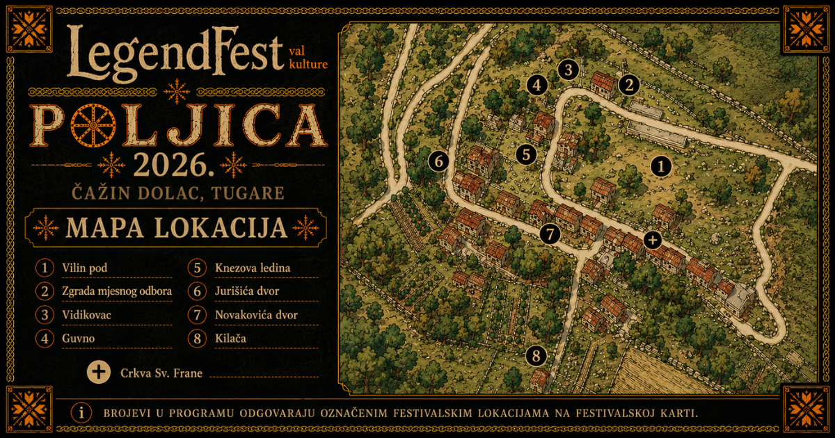 Vile se vraćaju u Poljica: LegendFest 29. i 30. kolovoza u Čažinu Docu