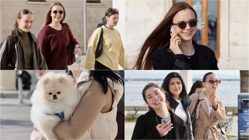 FOTOGALERIJA Sunčani početak ožujka na splitskoj Rivi