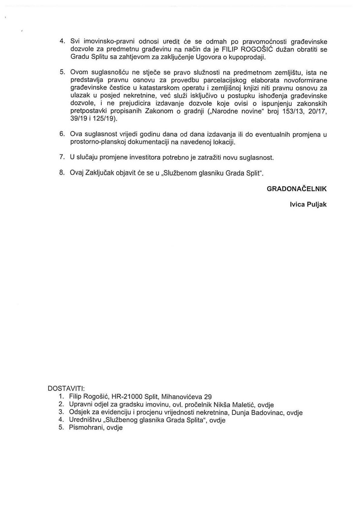 Slučaj zemljišta na Mejama: 'Puljak nije trebao potpisati suglasnost, treba prestati s tom praksom'