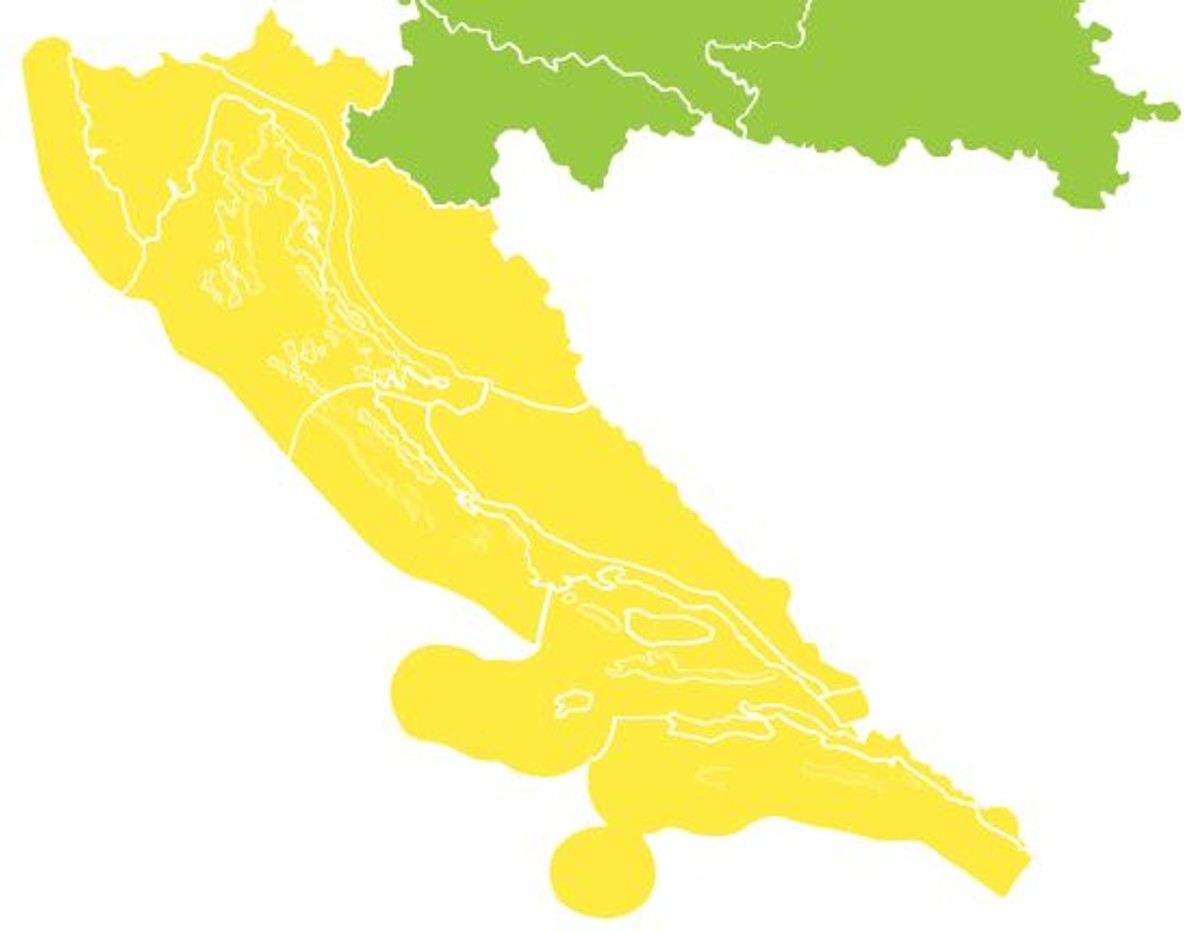 DHMZ JAVLJA Sutra opet pljuskovi i grmljavina