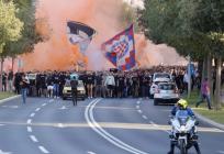 Navijač Hajduka vikao igračima Ajaxa: 'J...m vam mater židovsku!' Završio je u zatvoru