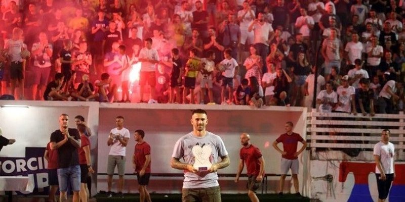 VIDEO: Marku Livaji uručeno 'Hajdučko srce' pred 4.000 gledatelja!