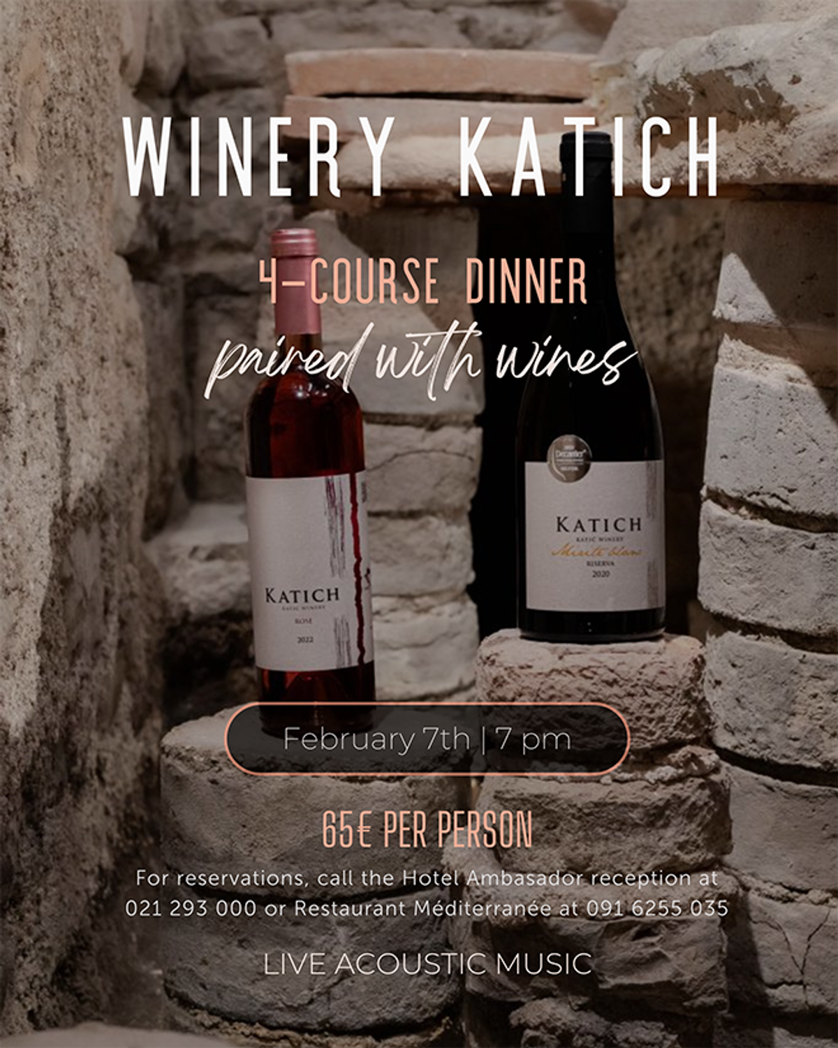 Katich vinska večer u hotelu Ambasador