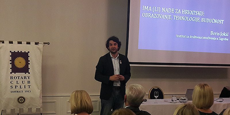 Boris Jokić u Splitu: Baca nam se u lice prošlost zbog kontrole budućnosti