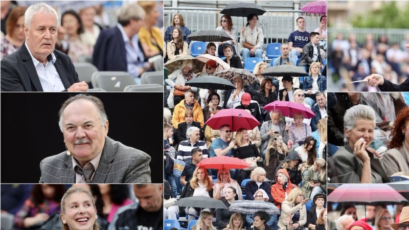 FOTO Kiša prekinula 'Kraljicu lopte' na Starom placu