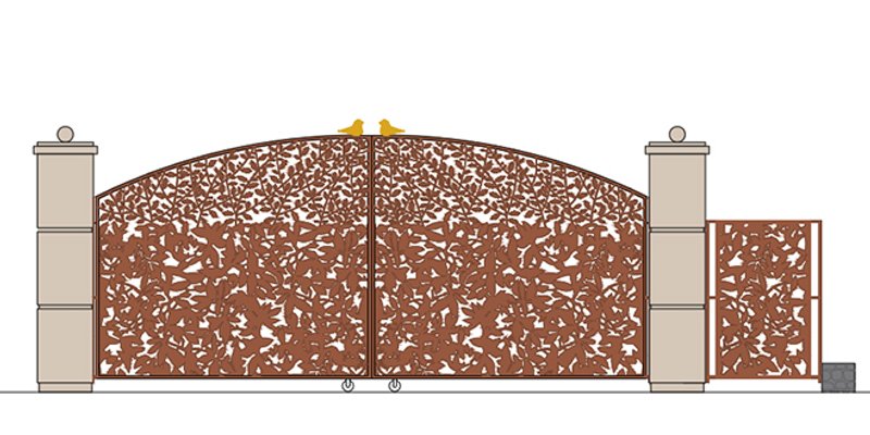 MARJAN DOBIVA NOVA VRATA 'Mijenjat će boju s vremenom, svaki list je drugačiji'