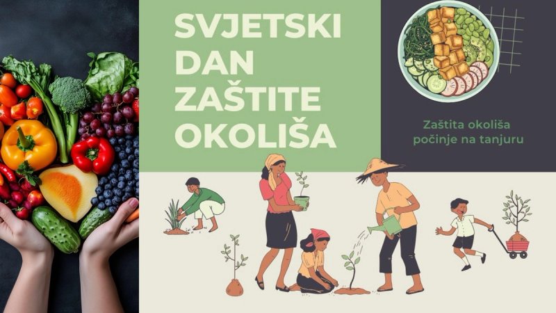Prijatelji životinja pozivaju sve da na Dan zaštite okoliša biraju biljnu hranu 