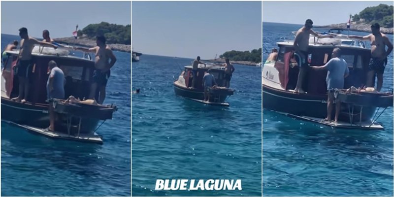 OVO NEMA NIGDJE Usred Dalmacije 'okrenuli' janje na brodu