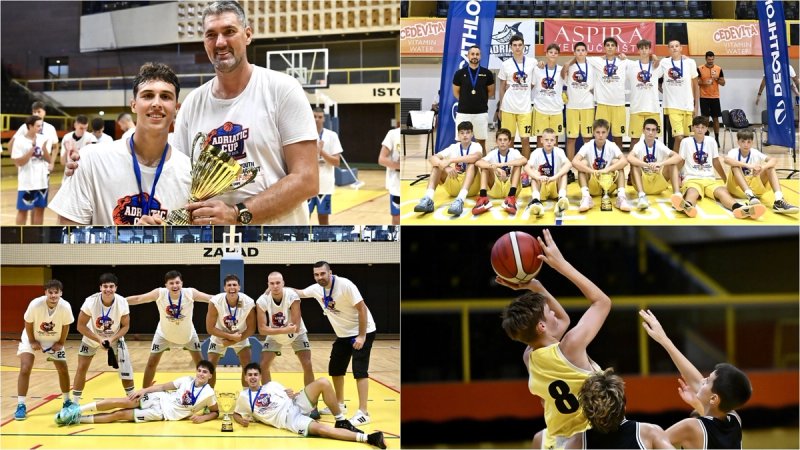 ADRIATIC CUP 2026. uspješno održan u Splitu: Tri dana košarke, velikih finala i sportskog zajedništva