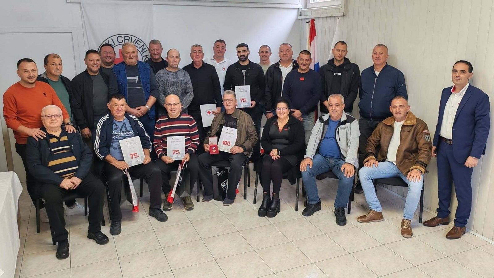 Bulj uručio priznanja dobrovoljnim darivateljima: Sinjanin krv darovao čak 100 puta