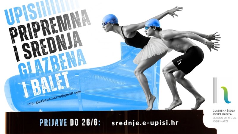 Još danas otvorene prijave za Glazbenu školu Josipa Hatzea: Dostupni pripremni, srednjoškolski i baletni programi