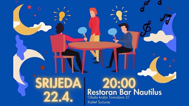NASTAVI STIHOVE Glazbeni kviz i kviz općeg znanja u Noći knjige u Kaštel Sućurcu