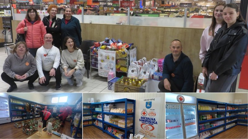 Socijalna samoposluga Grada Sinja u 10 godina podijelila više od 5000 socijalnih košarica