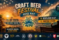 Craft Beer Festival 'More & Beer' stiže u Dugi Rat: Večer piva, glazbe i hrane uz more