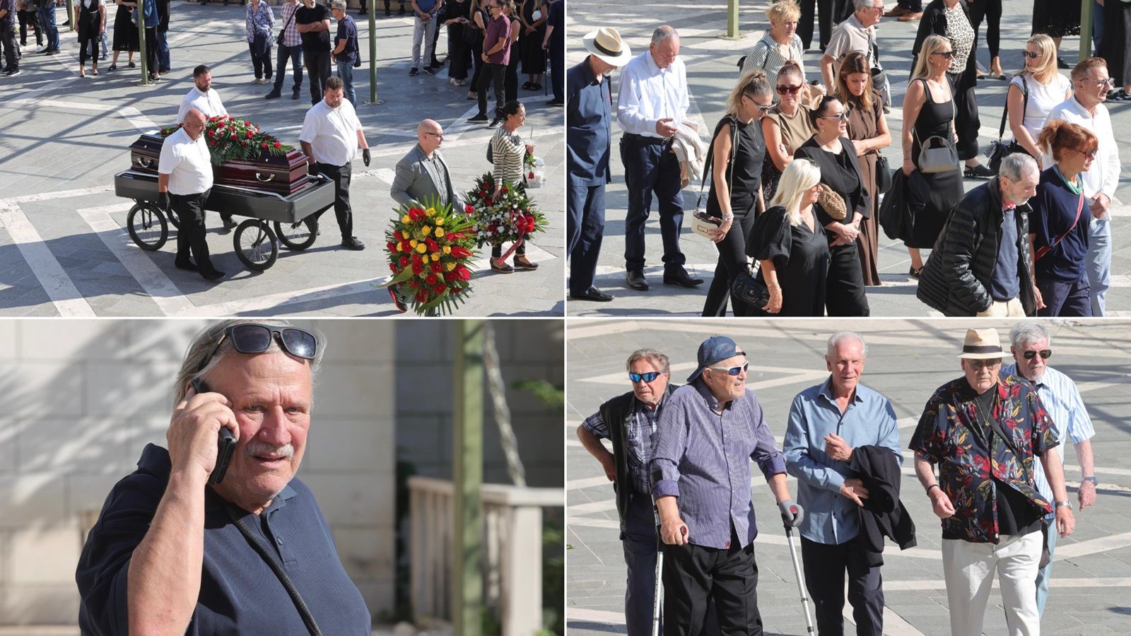 FOTO Na splitskom Lovrincu sahranjen glazbenik Saša Lukić