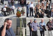 FOTO Na splitskom Lovrincu sahranjen glazbenik Saša Lukić