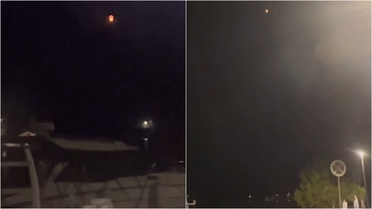 VIDEO Pustili u zrak goruće lampione nekoliko dana nakon razornog požara, oglasila se policija