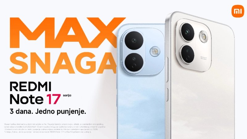 TEST: Tri dana bez punjača? REDMI Note 17 Pro Max 5G mijenja pravila igre