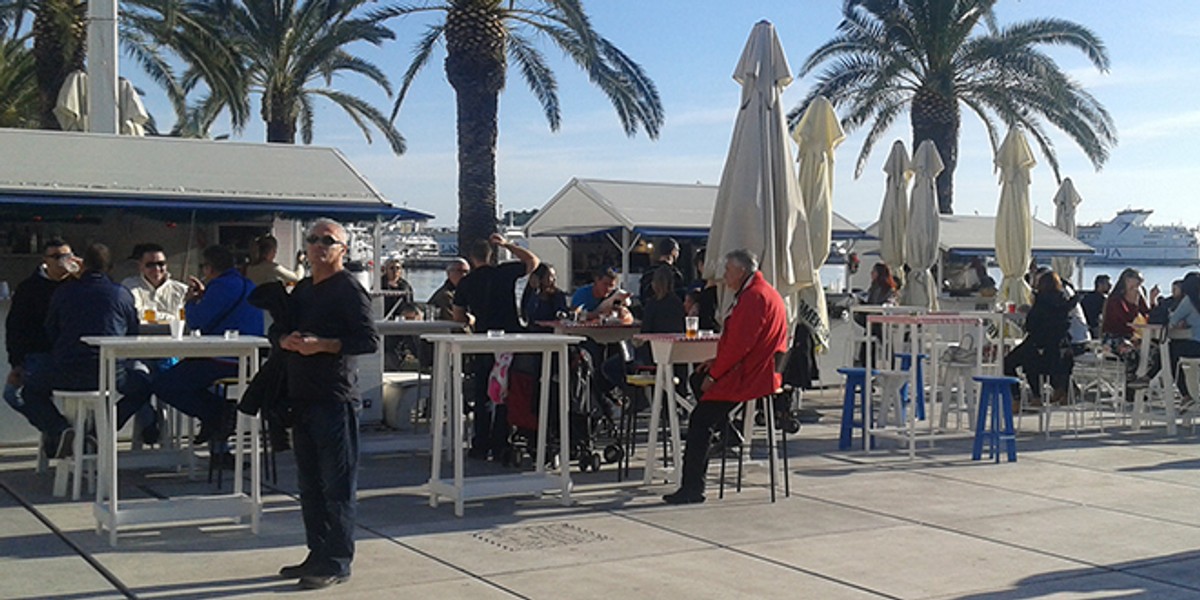 UŽIVO S KUĆICA: Pogledajte današnju fotogaleriju s Rive