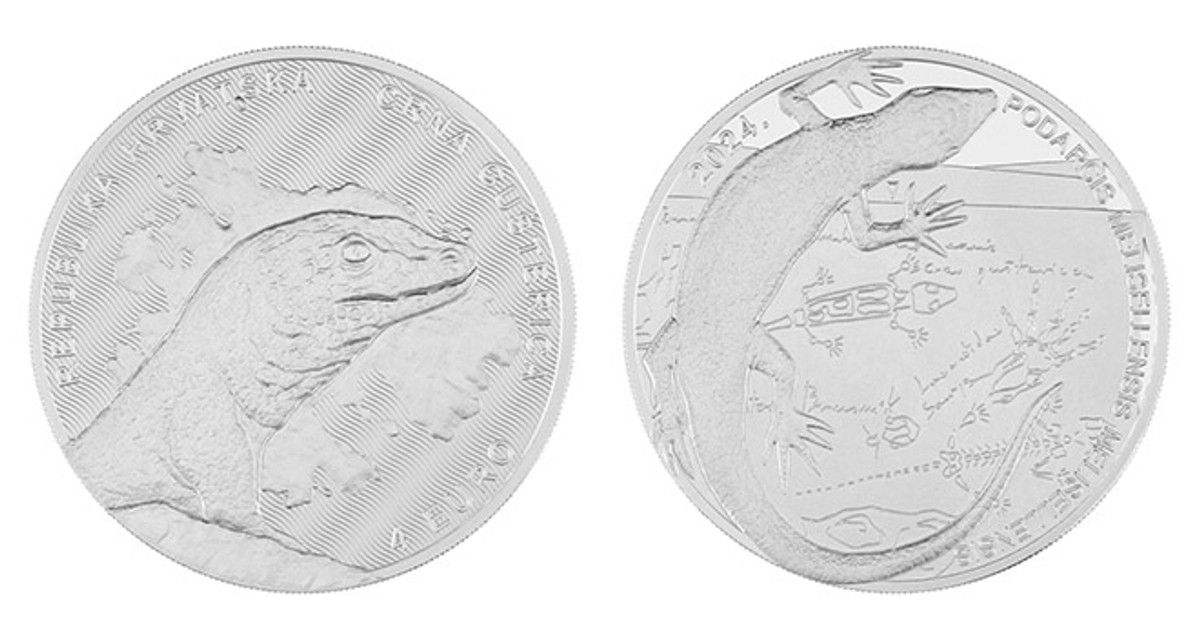 Nova kolekcionarska prilika: U prodaju je izašla numizmatička kovanica 'Crna gušterica'