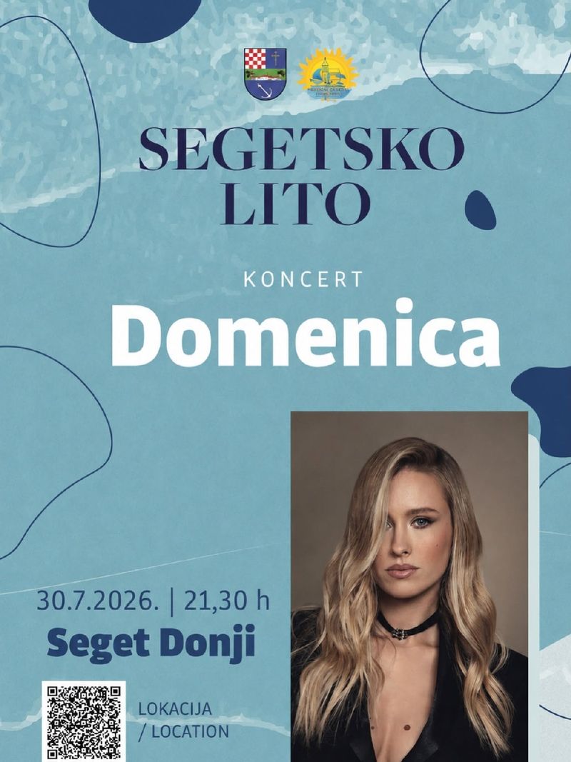 Ne propustite večer uz Domenicu: Seget sprema ljetni provod za pamćenje