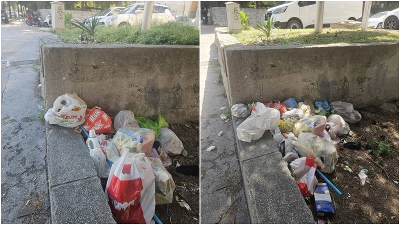 FOTO Nije propust Čistoće, ovo su građani napravili usred Splita