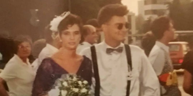 Danijela Dvornik: 'Bili smo najčudniji mladenci i vjerojatno jedina mlada u ljubičastoj vjenčanici tih dana'