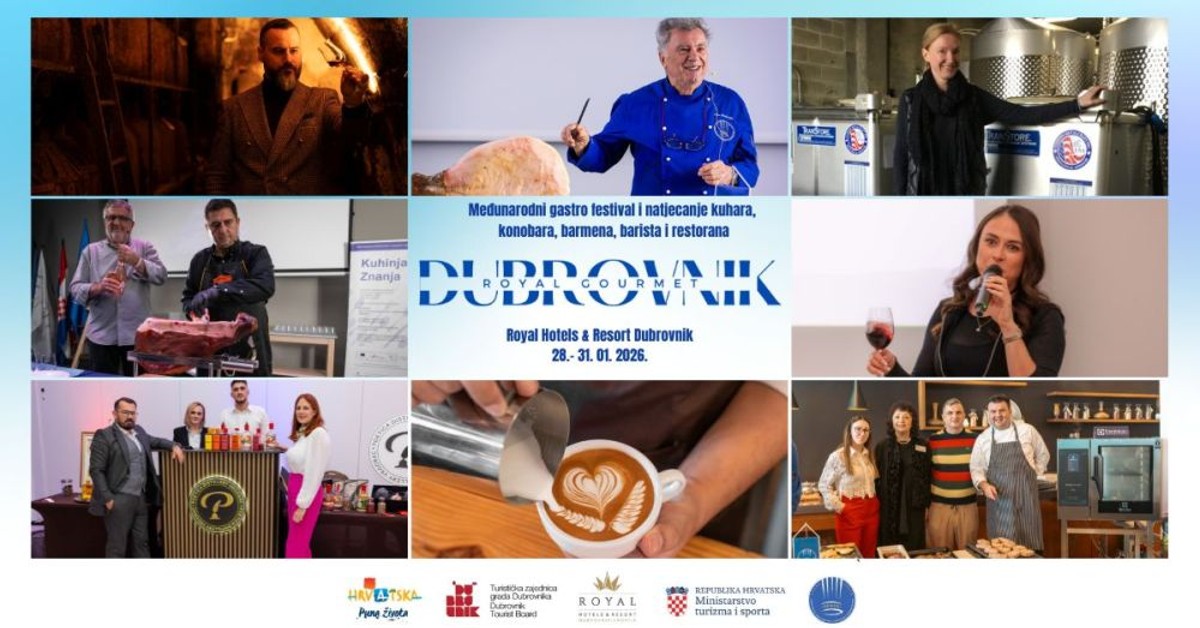 Bliži se 3. Dubrovnik Royal Gourmet; edukacije, natjecanja i degustacije otvoreni su za javnost